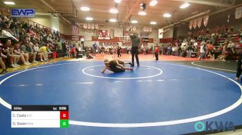 83 lbs Quarterfinal - Carter Coaly, Grove Takedown Club vs Dallin Swan, IRONMEN Wrestling Club