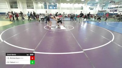 169 lbs Consolation - Dante Richardson, Iron Faith WC vs Steven Fatout, Smitty's Wrestling Barn