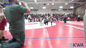 75 lbs Rr Rnd 3 - Carson O'Neal, Owasso Takedown Club vs Kaisen Kelley, Pryor Elementary Wrestling