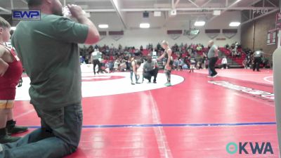 75 lbs Rr Rnd 3 - Carson O'Neal, Owasso Takedown Club vs Kaisen Kelley, Pryor Elementary Wrestling