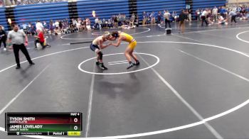 138 lbs Round 2 - James Lovelady, Liberty North vs Tyson Smith, North Platte