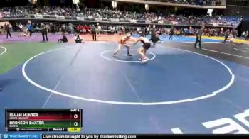 5A - 145 lbs Semifinal - Isaiah Hunter, Lucas Lovejoy vs Bronson Baxter, Dumas