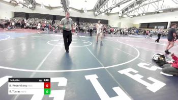 140-H lbs Round Of 64 - Brad Rosembarg, Ascend vs Brandonlee Torres, Notorious Wrestling Club