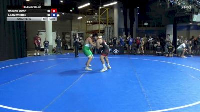 225 lbs Quarters - Haiman Odah, Thoroughbred Wrestling Academy vs Adam Wieden, Edina Wrestling Association