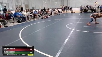 95 lbs Cons. Round 2 - Judd Riggins, Michigan West WC vs Dylan Russo, Grant