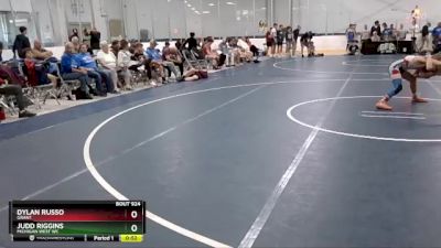 95 lbs Cons. Round 2 - Judd Riggins, Michigan West WC vs Dylan Russo, Grant
