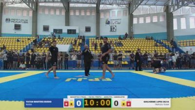 YATAN MARTINS BUENO vs GUILHERME LOPES SILVA 2026 FPJJ Campeonato Paulista Sem Kimono