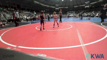 55 lbs Final - Bradley Shadwick, Berryhill Wrestling Club vs Levi Hughart, Raw Wrestling Club