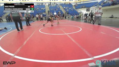105 lbs Consi Of 4 - Kaili Prose, Jay Wrestling Club vs Izzabela Huddleston, Skiatook Youth Wrestling