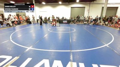 140 lbs Owen Kelley, Virginia vs Steven Faubion, North Carolina