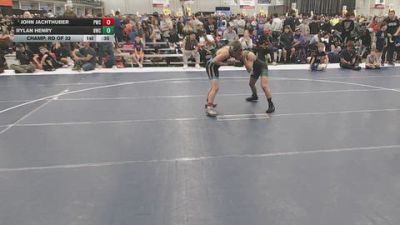 108 lbs Champ. Rd Of 32 - John Jachthuber, Princeton Wrestling Club vs Rylan Henry, Brushy Wrestling Club