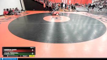 152 lbs Cons. Round 4 - Chase Pierceall, Plainfield (SOUTH) vs Andrew Dado, Chicago (MARIST)