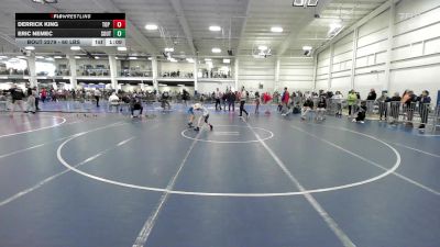 60 lbs Quarterfinal - Derrick King, Top Flight Wrestling Academy vs Eric Nemec, Southside WC