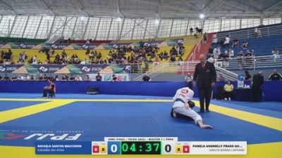 PAMELA ANDRIELLY PRADO GOMES vs RAFAELA SANTOS MACCHION 2026 FPJJ Campeonato Paulista