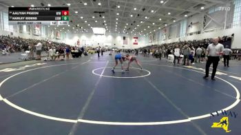 106 lbs Quarterfinal - Harley Eidens, Long Beach Gladiators Wrestling vs Aaliyah Pigeon, Niskayuna Youth Wrestling