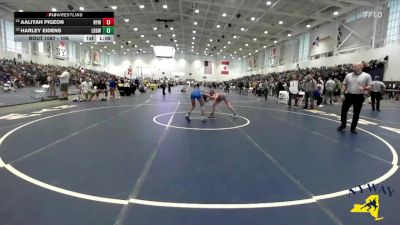 106 lbs Quarterfinal - Harley Eidens, Long Beach Gladiators Wrestling vs Aaliyah Pigeon, Niskayuna Youth Wrestling