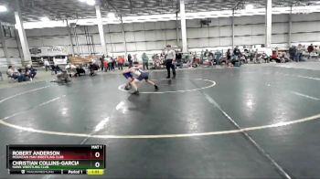 75-80 lbs Quarterfinal - Christian Collins-Garcia, Hawk Wrestling Club vs Robert Anderson, Mountain Man Wrestling Club