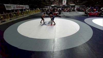 132 lbs Cons. Quarters - Gavin Skadron-Willmon, LAWC vs Evan Villagran, Centennial High School Wrestling