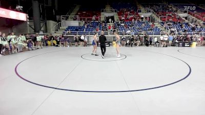 155 lbs Cons 64 #2 - Hannah Henderson, OR vs Isabella Morgan, UT