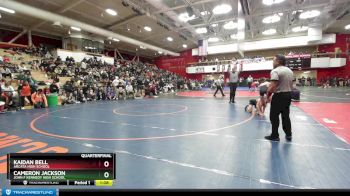 108 lbs Quarterfinal - Cameron Jackson, John F Kennedy High School vs Kaidan Bell, Arcata High School