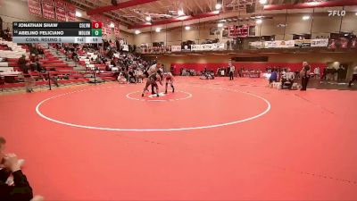 157 lbs Cons. Round 2 - Jonathan Shaw, Colville vs Abelino Feliciano, Medical Lake
