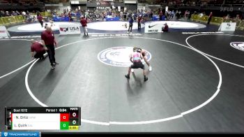 102 lbs Quarterfinal - Nickolas Ortiz, Imperial Valley Panthers Wrestling vs Landon Quirk, California