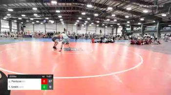 220 lbs Prelims - Jared Pantuso, Becca Gold vs Taco Smith, Ohio Titan Red