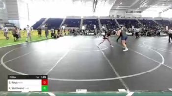 155 lbs Quarterfinal - Emerald Raya, Adrenaline vs Kylee Wohlwend, Threshold WC