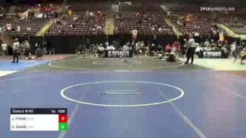 152 lbs Consi Of 16 #2 - Conner Sands, Lakota East High School vs John Fisher, Clovis