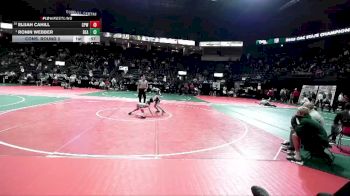 65 lbs Cons. Round 2 - Elijah Cahill, CPWA vs Ronin Webber, BEASTA