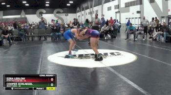 112 lbs Semis & 1st Wrestleback (8 Team) - Ezra Ledlow, Elite Ath Club WE vs Cooper Schlaegel, Beast Mode