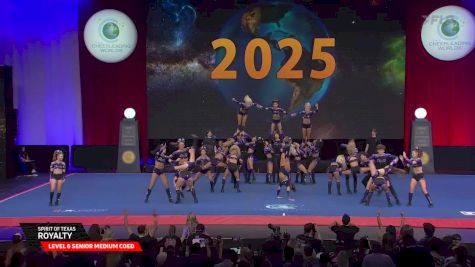 Spirit of Texas - Royalty [2025 L6 Senior Medium Coed Finals] 2025 The Cheerleading Worlds