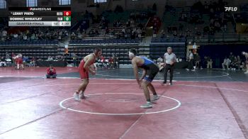 174 lbs Quarterfinal - Lenny Pinto, Rutgers vs Dominic Wheatley, Franklin & Marshall