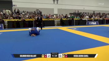 Kekoa Akiona Cahill vs Solomon Rich Gallant 2025 World Master IBJJF Jiu-Jitsu Championship