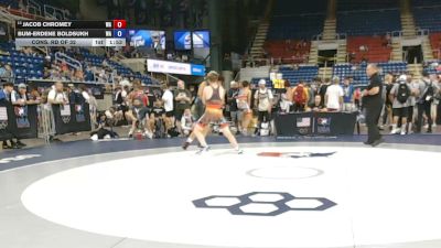 157 lbs Cons. Rd Of 32 - Jacob Chromey, Washington vs Bum-Erdene Boldsukh, Washington