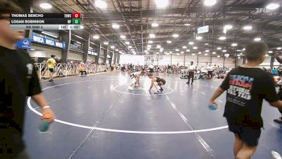 138 lbs Rr Rnd 3 - Thomas Bencho, TDWC Maniacs Blue - HSB vs Logan Robinson, MF Dynasty - HSB