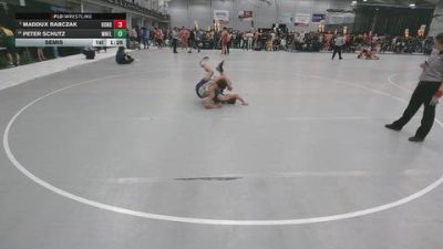 120 lbs Semis - Peter Schutz, MN Elite vs Maddux Rabczak, Hononegah