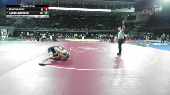 165 lbs Champ. Round 1 - Travis Posey, Elk Grove vs Kadin Baldridge, Lincoln (Lincoln)