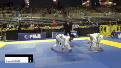 NIXON REED OWEN vs ROLAND JAMES OWEN 2024 Pan Kids Jiu-Jitsu IBJJF Championship