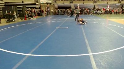 54 lbs Champ. Round 1 - Sunny Tidwell, Apple Valley vs Gabe Mistic, Bemidji