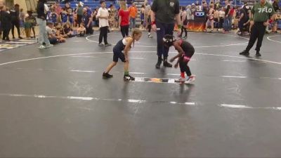 40/45 Round 2 - Gabriella Manson, Mighty Warriors Wrestling Acad vs Everleigh Baxley, West Wateree