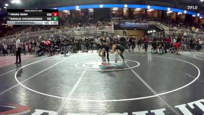 110 lbs Quarterfinal - Keana Bush, Hernando vs Natalia Choquegonza, Ponte Vedra