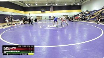 157 lbs Cons. Round 1 - Avery Bartek, Spring Hill vs Cameron Moerlien, PSF