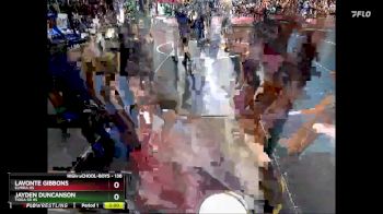 138 lbs Champ. Round 1 - Jayden Duncanson, Tioga Sr HS vs Lavonte Gibbons, Elmira HS