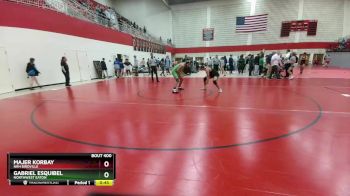 165 lbs Cons. Round 2 - Majer Korbay, NRH Birdville vs Gabriel Esquibel, Northwest Eaton