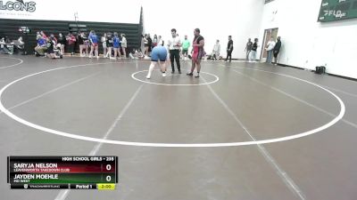 235 lbs Round 1 - Jayden Moehle, MO West vs Saryja Nelson, Leavenworth Takedown Club