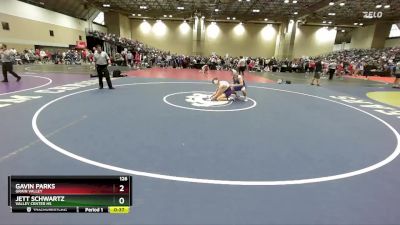 126 lbs Cons. Round 6 - Jett Schwartz, Valley Center HS vs Gavin Parks, Grain Valley