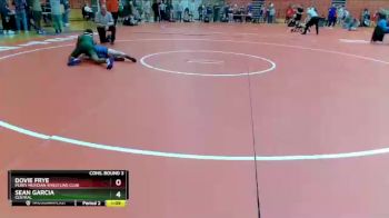 132 lbs Cons. Round 3 - Sean Garcia, Central vs Dovie Frye, Perry Meridian Wrestling Club