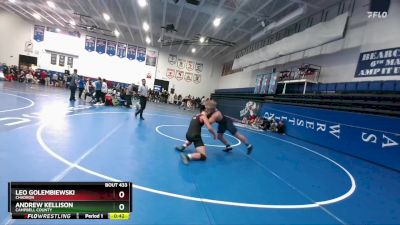 215 lbs Cons. Round 3 - Andrew Kellison, Campbell County vs Leo Golembiewski, Chadron