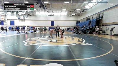 157 lbs Consi Of 4 - Reid Spindler, Bergen Catholic High School vs Henry McElligott, MetroWest United